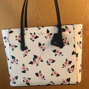 Cherry blossom Kate Spade tote bag!